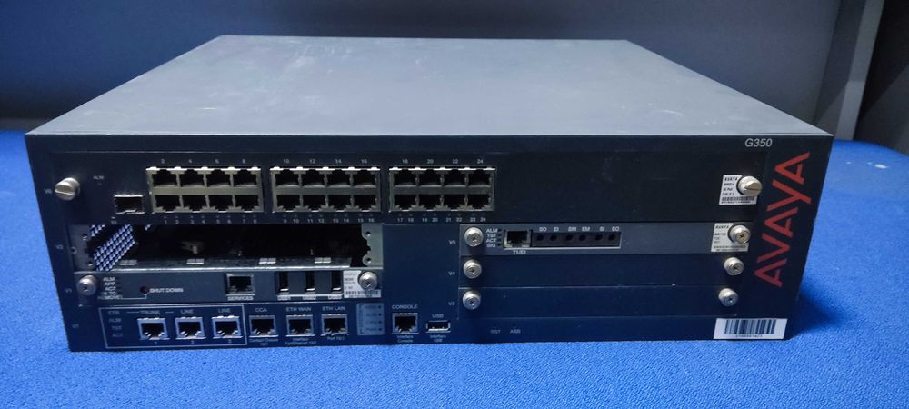 Avaya G350 медия шлюз с Avaya S8300 медия сервером - Серверы Алматы на Olx