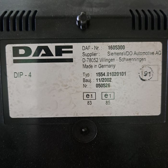 Запчасти на даф 95