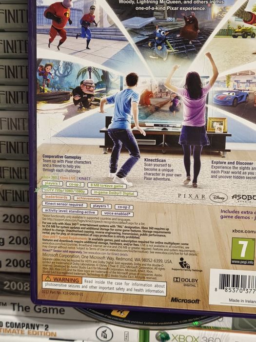 Joc/jocuri Kinect Rush Disney Pixar Adventure Xbox360 original