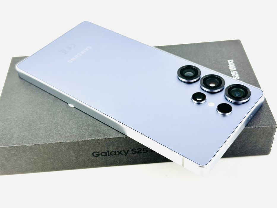 KATO НОВ! Samsung S25 Ultra 5G 256GB 12RAM Silverblue 2г. Гаранция!