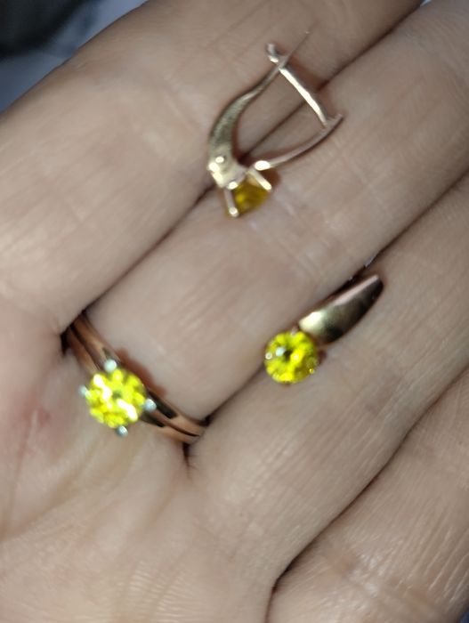 Комплект   золото