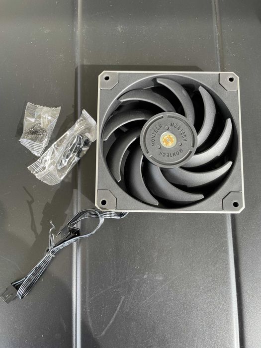 Ventilator Montech Metal 120 PWM set de 3