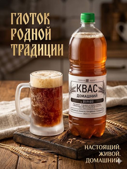 Продаем домашний квас