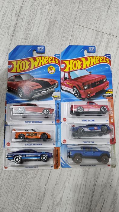 HotWheels, Temir moshinchalar.