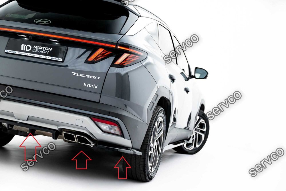 Prelungire bara spate Hyundai Tucson Mk4 2024- v2 - Maxton Design