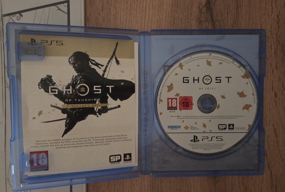 Продам диск Ghost of yotei