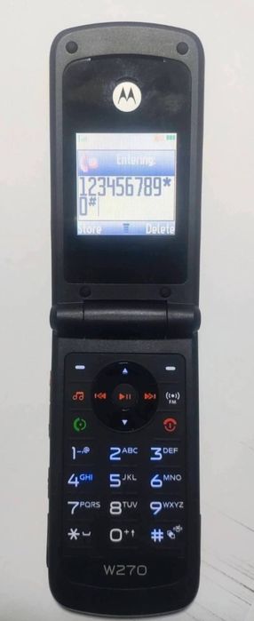Motorola w270 full box ( decodat, nou)