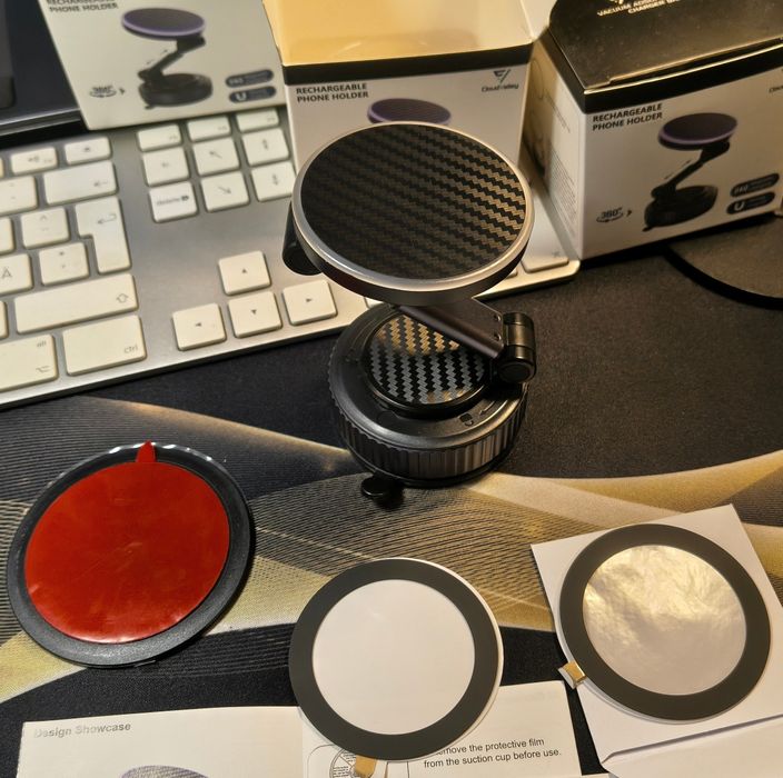 15W Wireless Fast Charger MagSafe iPhone Suport Auto