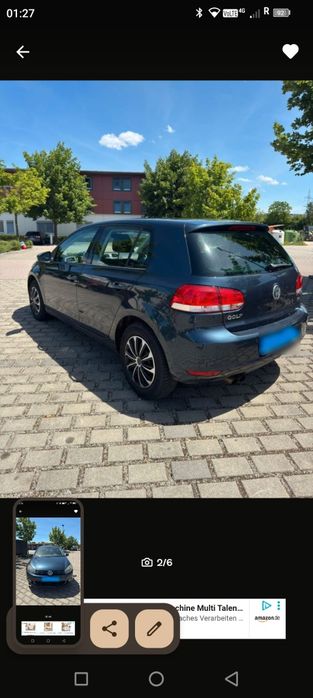 Golf 6  1.4 tsi   euro5