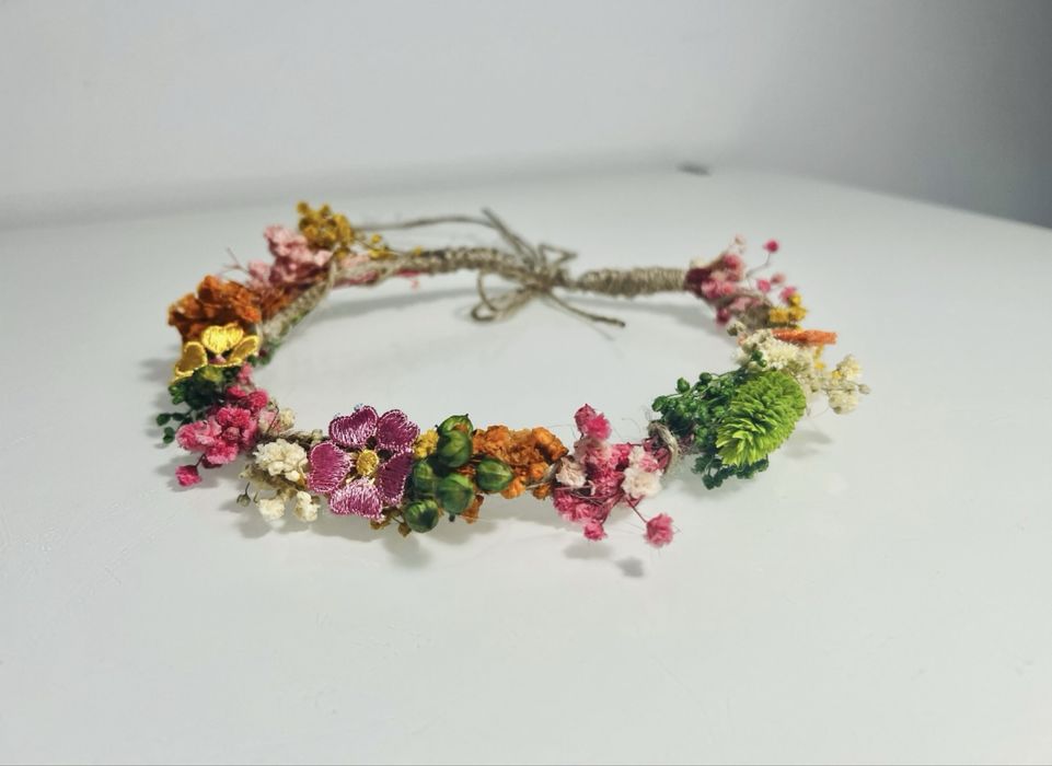 Coronite copii serbare Flori naturale criogenate