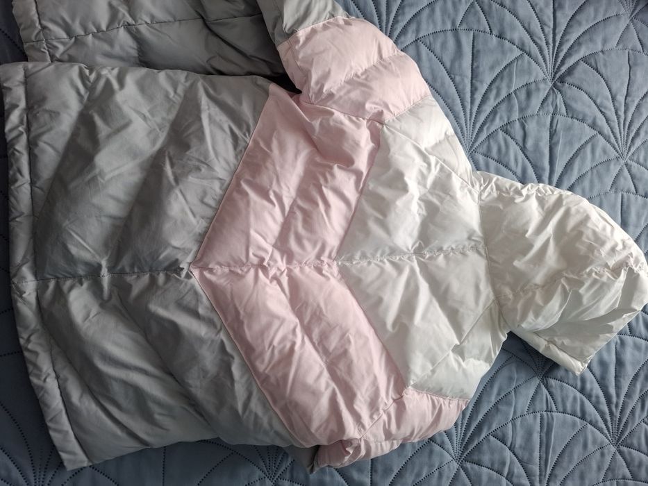 Geaca Nike fete alba