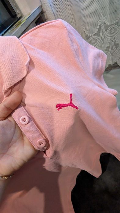 Розова тениска за деца - Puma