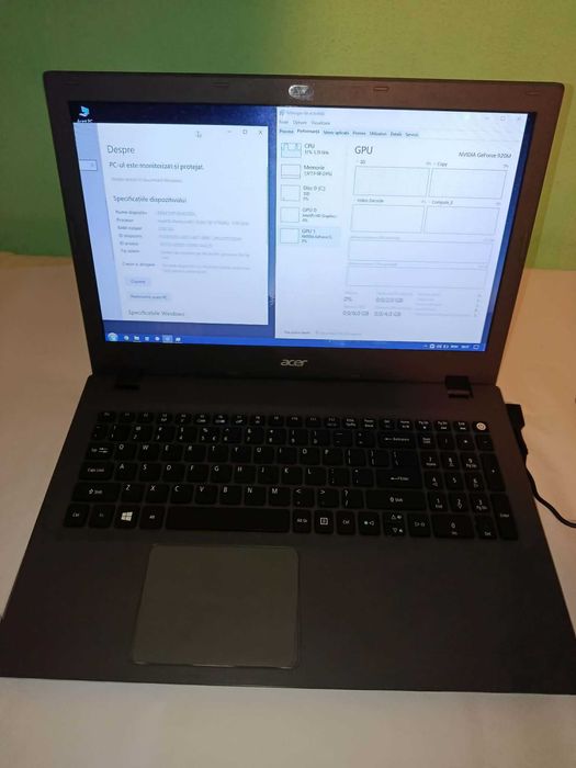 Laptop Acer | 8GB RAM | SSD | Video dedicat NVIDIA 920M 2GB | Ieftin