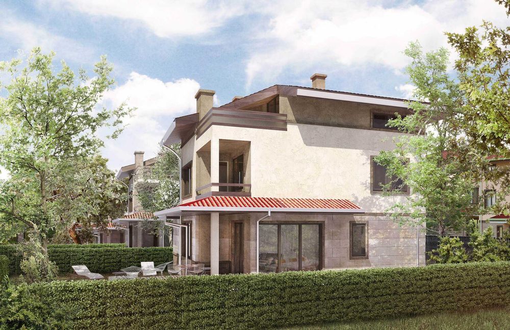 Нова къща с двор до София, без комисионна