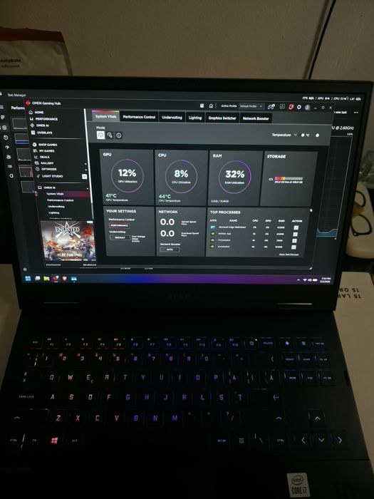 Laptop HP Omen 15 - RTX 3060 | i7-10750H | 16GB RAM | 144Hz