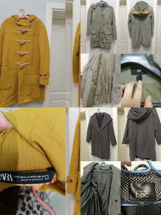 Дамски  палта Zara, Bonprix,H&M