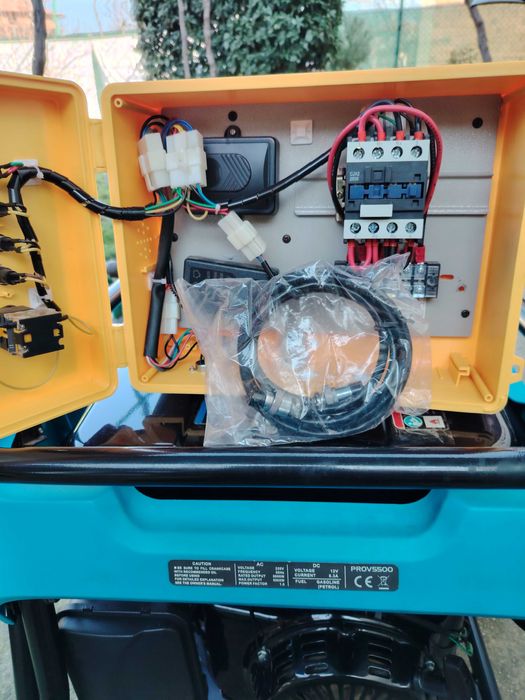 Бензинов монофазен генератор.