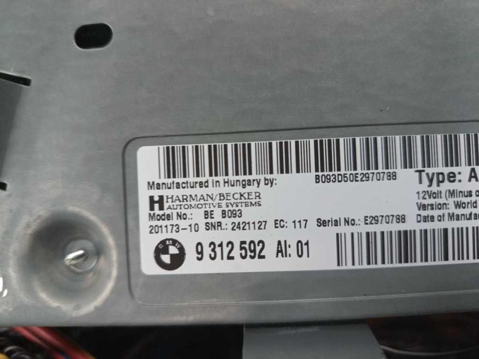 Sistem audio amplificator Harman Becker / BMW F10