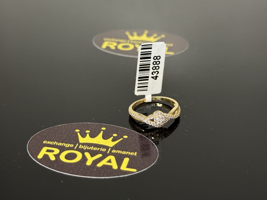 Bijuteria ROYAL : Inel AUR 14K NOU / 1.58 GR