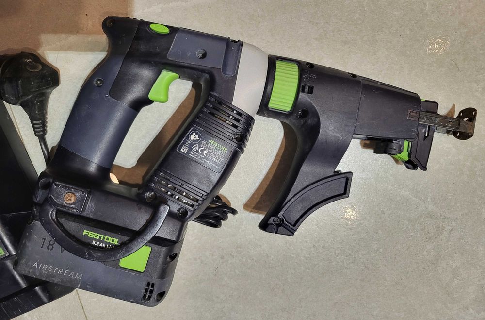 Винтоверт за гипсокартон Festool DWC 18-4500 с батерия и зарядно.