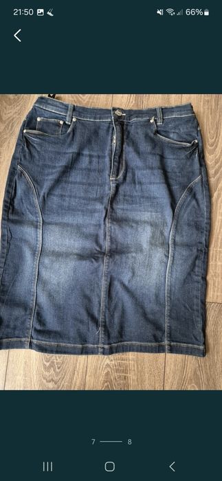 Fusta dama,denim xl noua