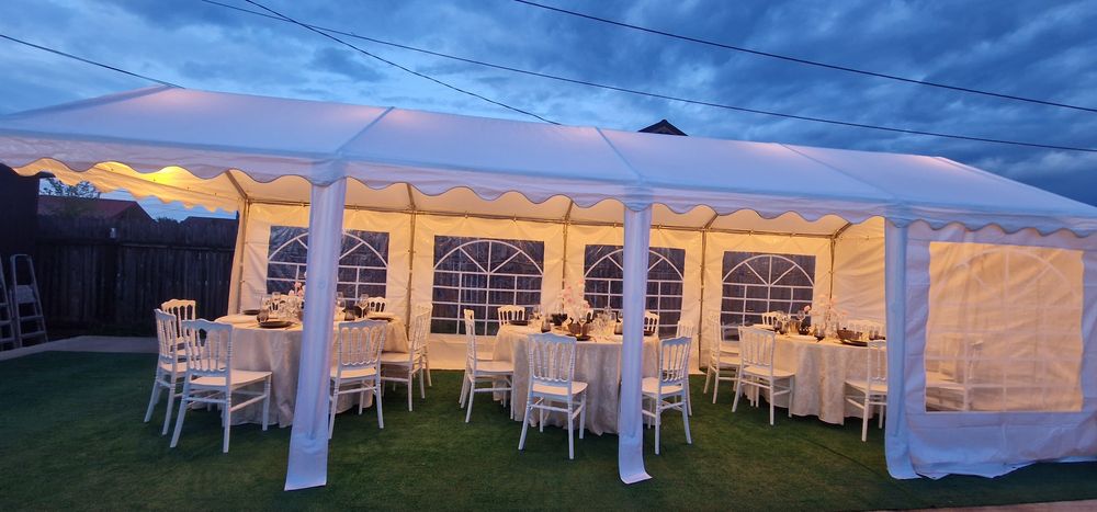 Cort evenimente profesional complet utilat