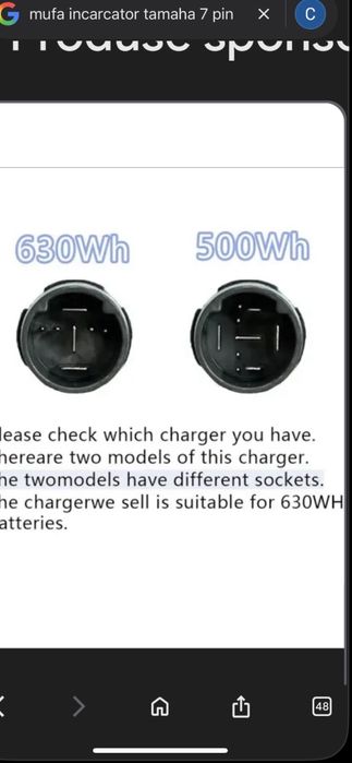 Încărcător Trendpower  bateria SIMPLO 630-720Wh- 36V 4A CompatibilitateÎncărcător de baterii Yamaha 4A  Ieșire: 42V