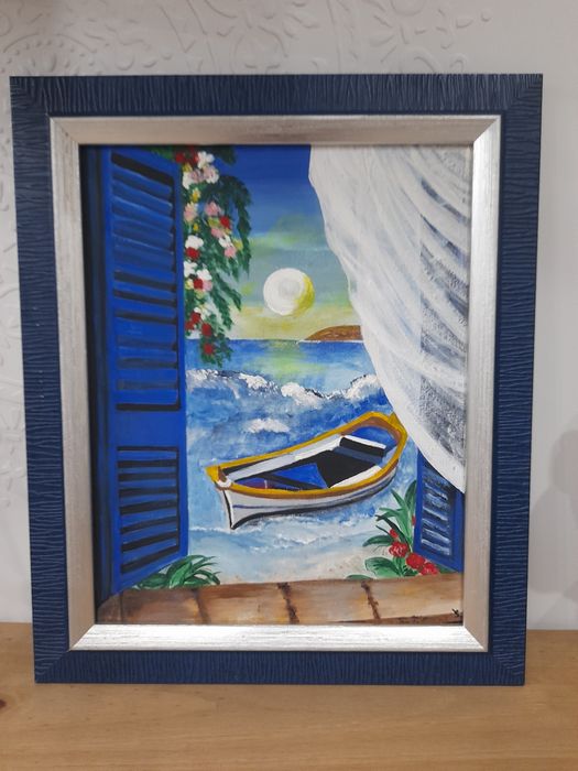 Картина с маслени бои върху платно