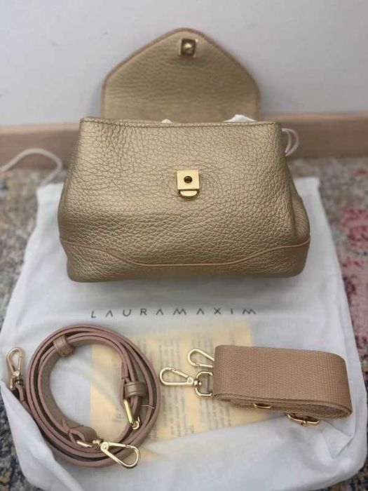 Geanta Laura Maxim Mina Mini Gold