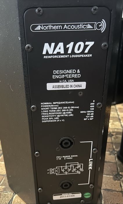 Профессиональный комплект аудиосистемы Northern Acoustics Live Set