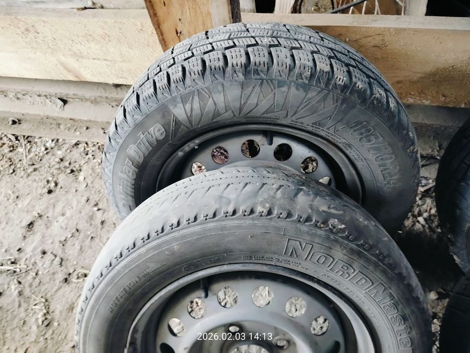 Диски с резиной зимние