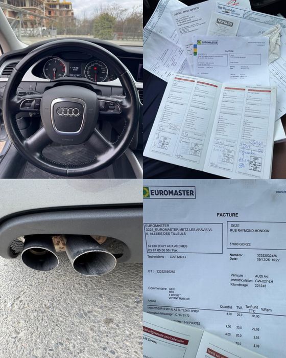 Audi A4 B8 2012 2.0 143cp/km reali(facturi invludiv distributie) fara daune