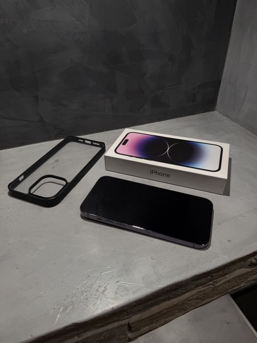 КАТО ЧИСТО НОВ Iphone 14 Pro Max Purple + подарък