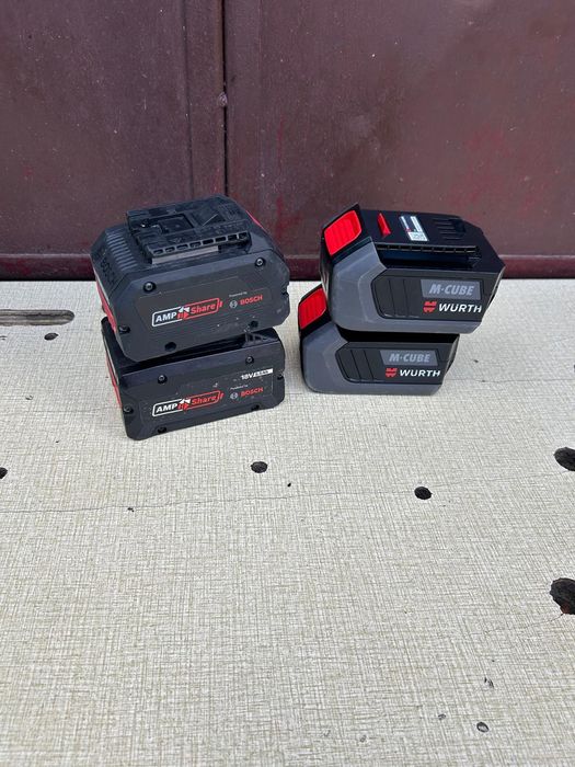 Acumulatori Whurt cube si Bosch Expert