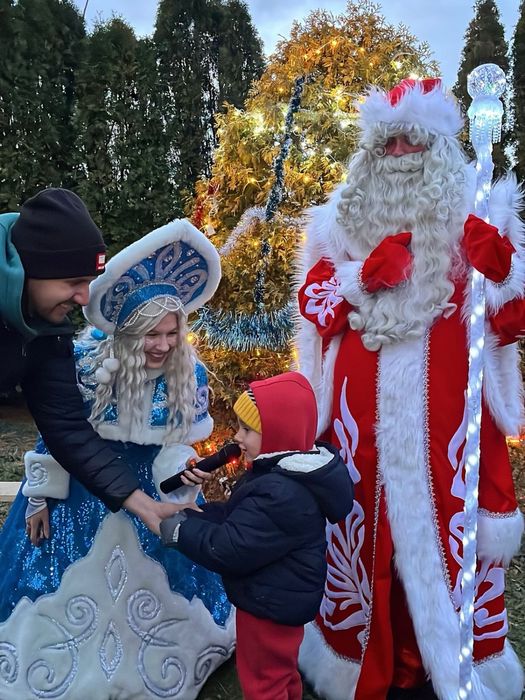 Дед мороз со снегурочкой