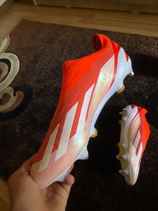 Ghete de fotbal Adidas X Speedportal/X Crazyfast, cu talpă SG