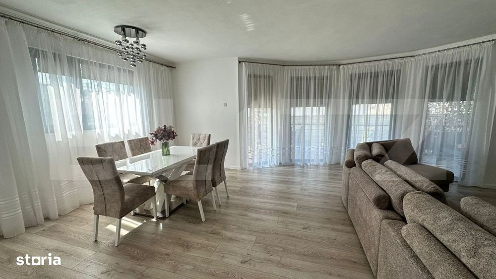 Casa moderna, complet utilata si mobilata