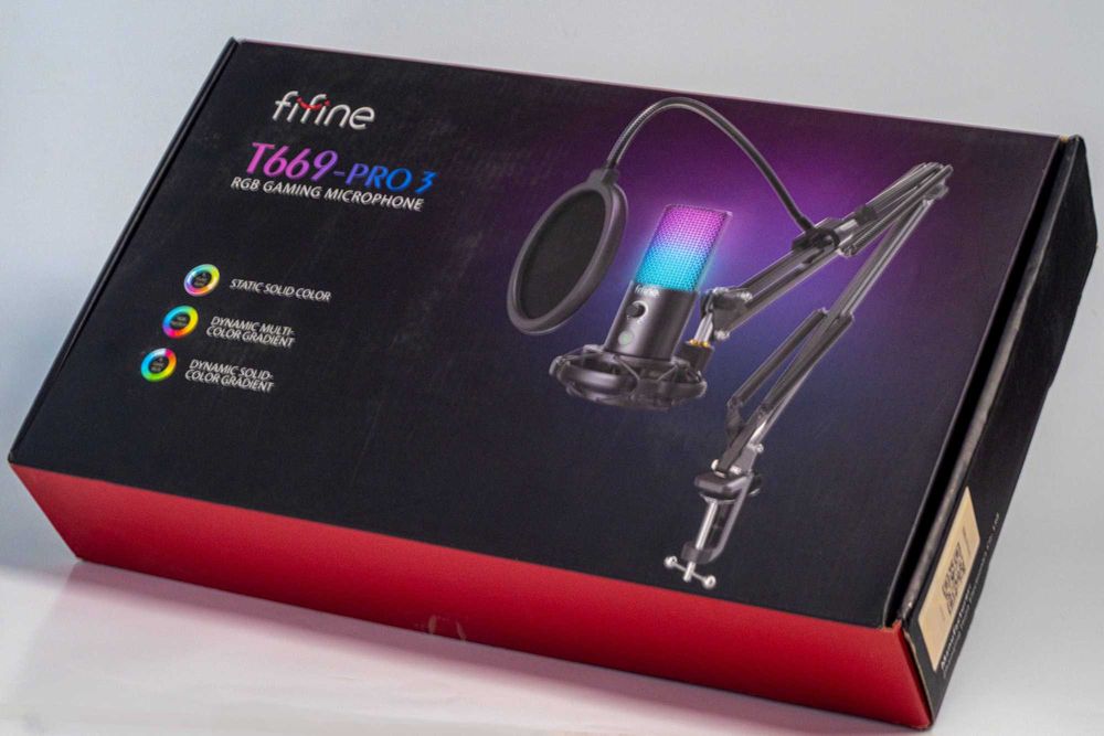 FIFINE T669 PRO 3 RGB Новый | Полный комплект | Проверен | Гарантия.