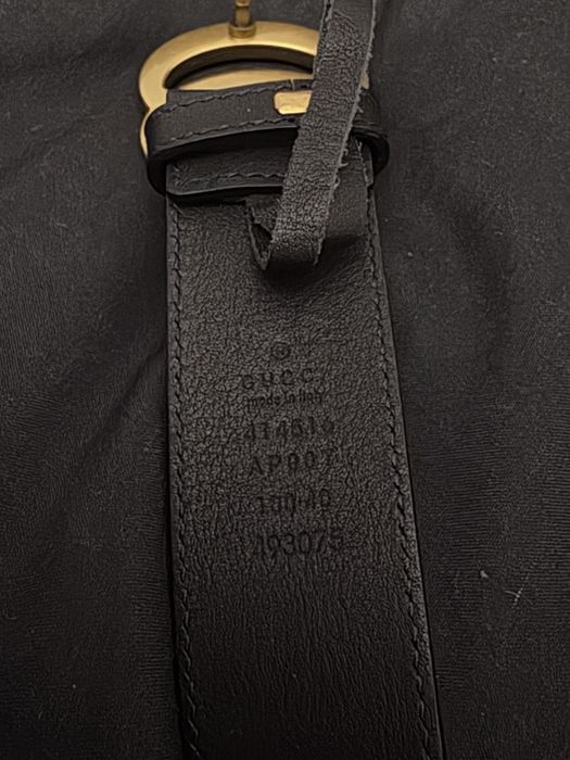 Оригинален кожен колан Gucci GG Marmont с кутия
