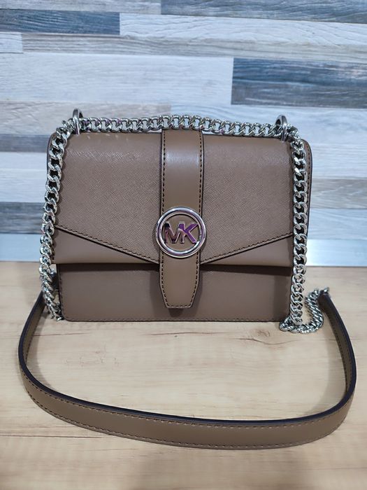 Michael Kors Greenwich Small Saffiano – Nouă