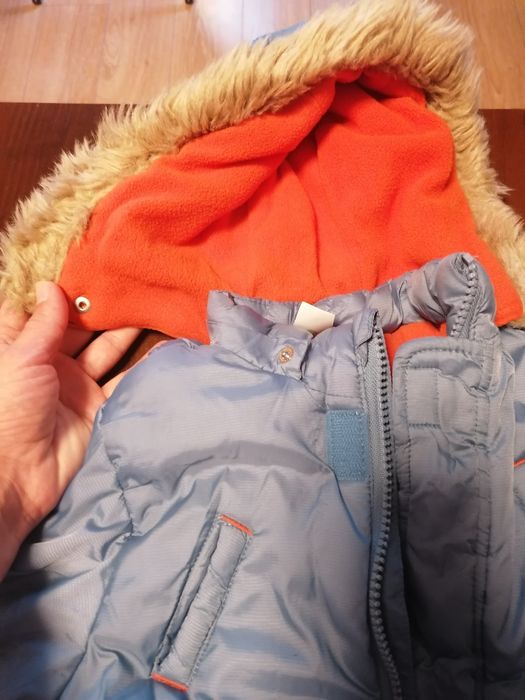 Лот зимни дрехи-космонавти, гащеризони, якета 80-86