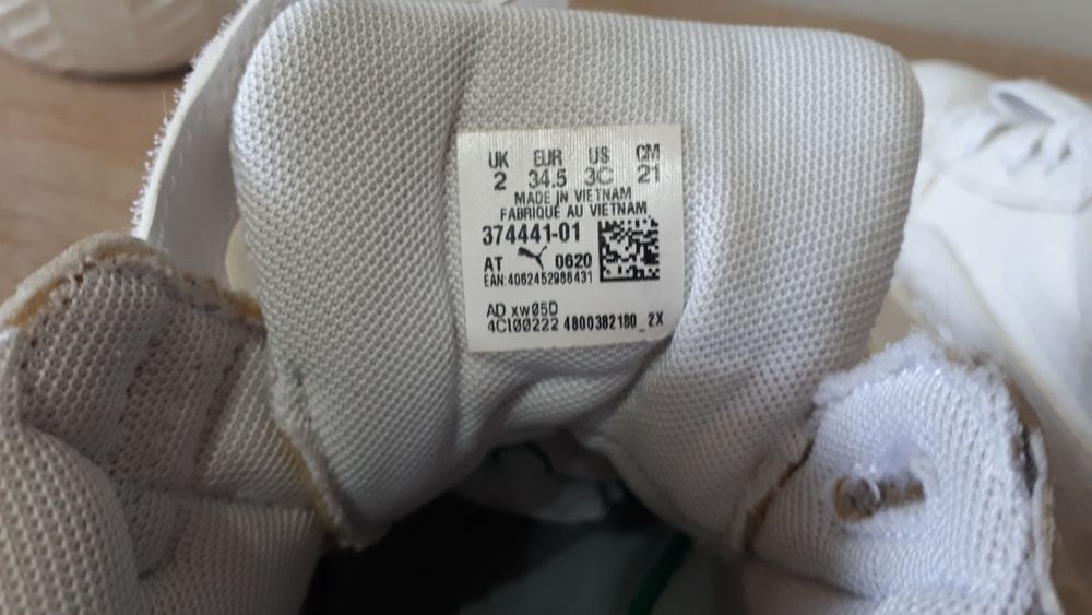 Adidasi Puma Carina  3 0 Mid, marime 34,5