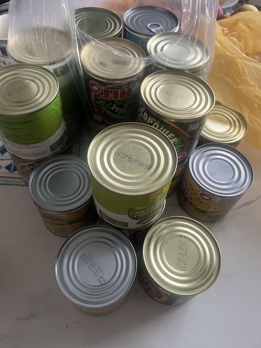 Кукуруз, горох 400 тенге