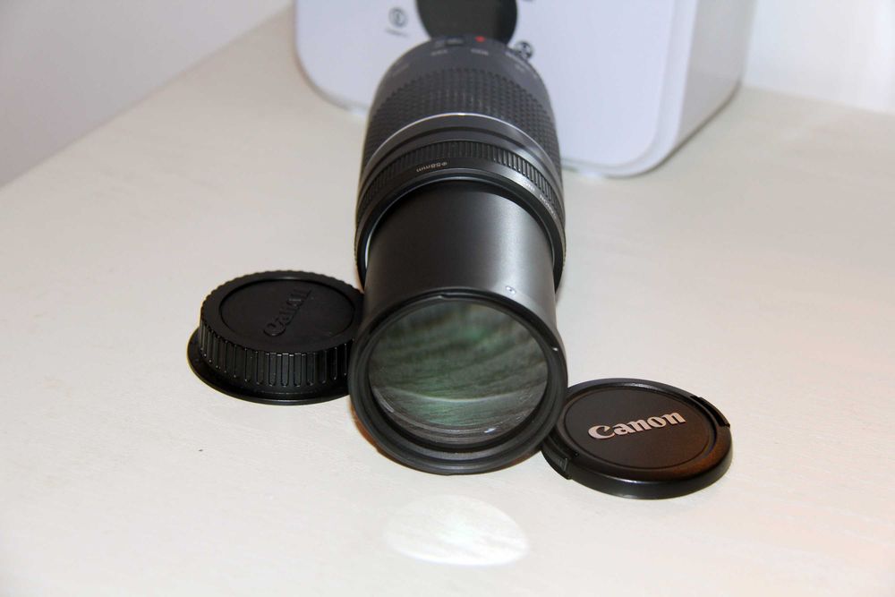 Объектив Canon EF 75-300mm iii Ultrasonic.Телевик. В идеале. Рассрочка