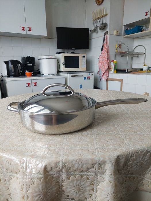 Голям френски алпака тиган "Le Vrai Gourmet" с качество без компромиси