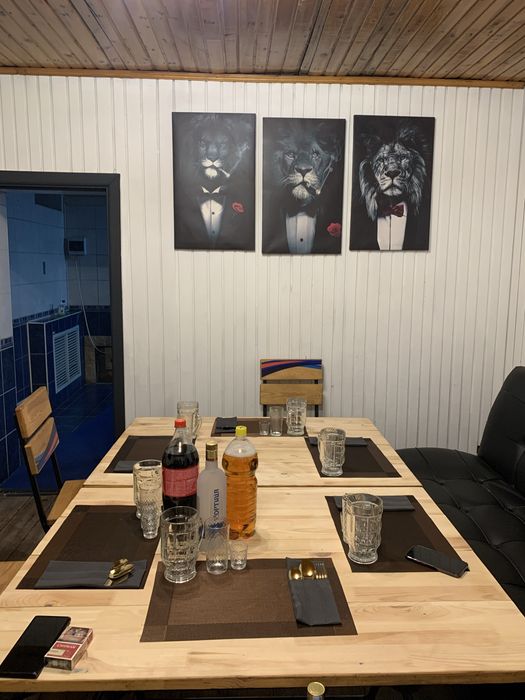 Сауна с бассейном