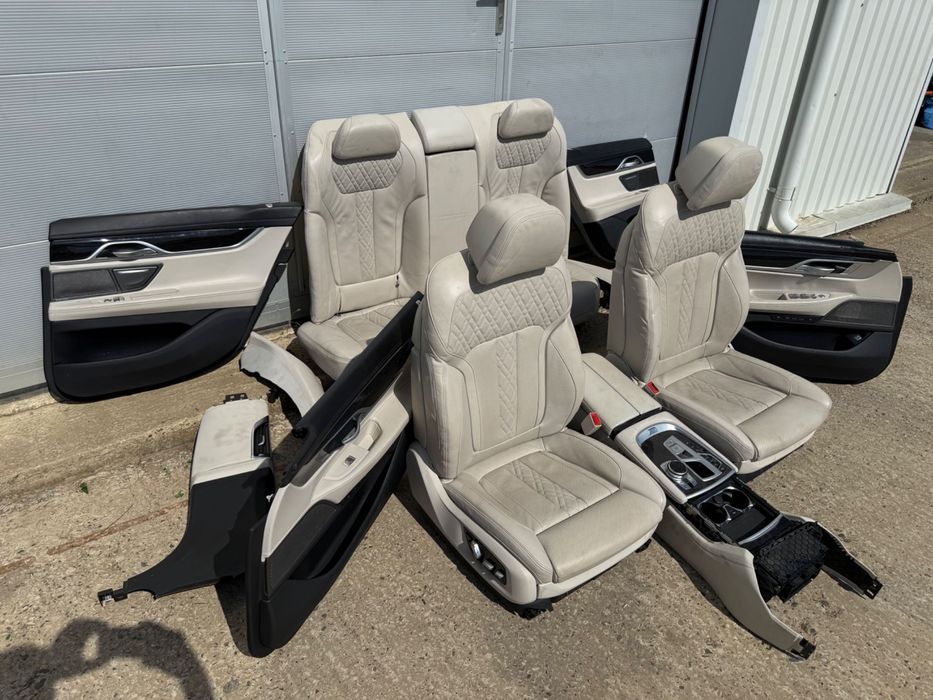 Interior full confort Bmw 7 Series G11 masaj tablera incalzire racire
