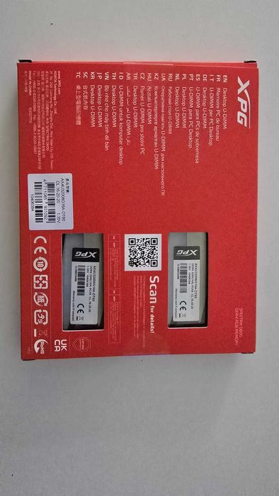 Memorie ADATA XPG Spectrix D60G RGB 16GB DDR4 3200MHz CL16