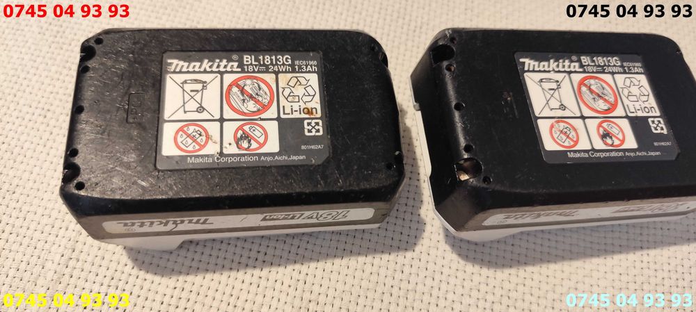 acumulatori baterii makita BL1813G DEFECTI pret pe bucata