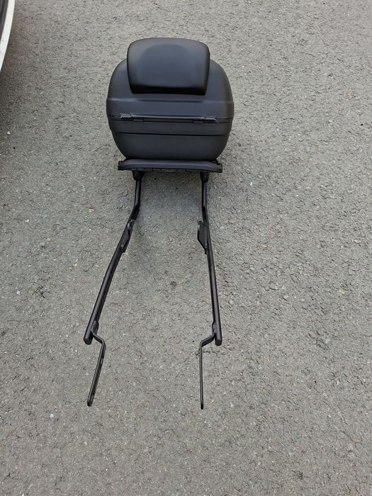 Topcase SHAD SH29 + suport motocicleta shad+ spătar